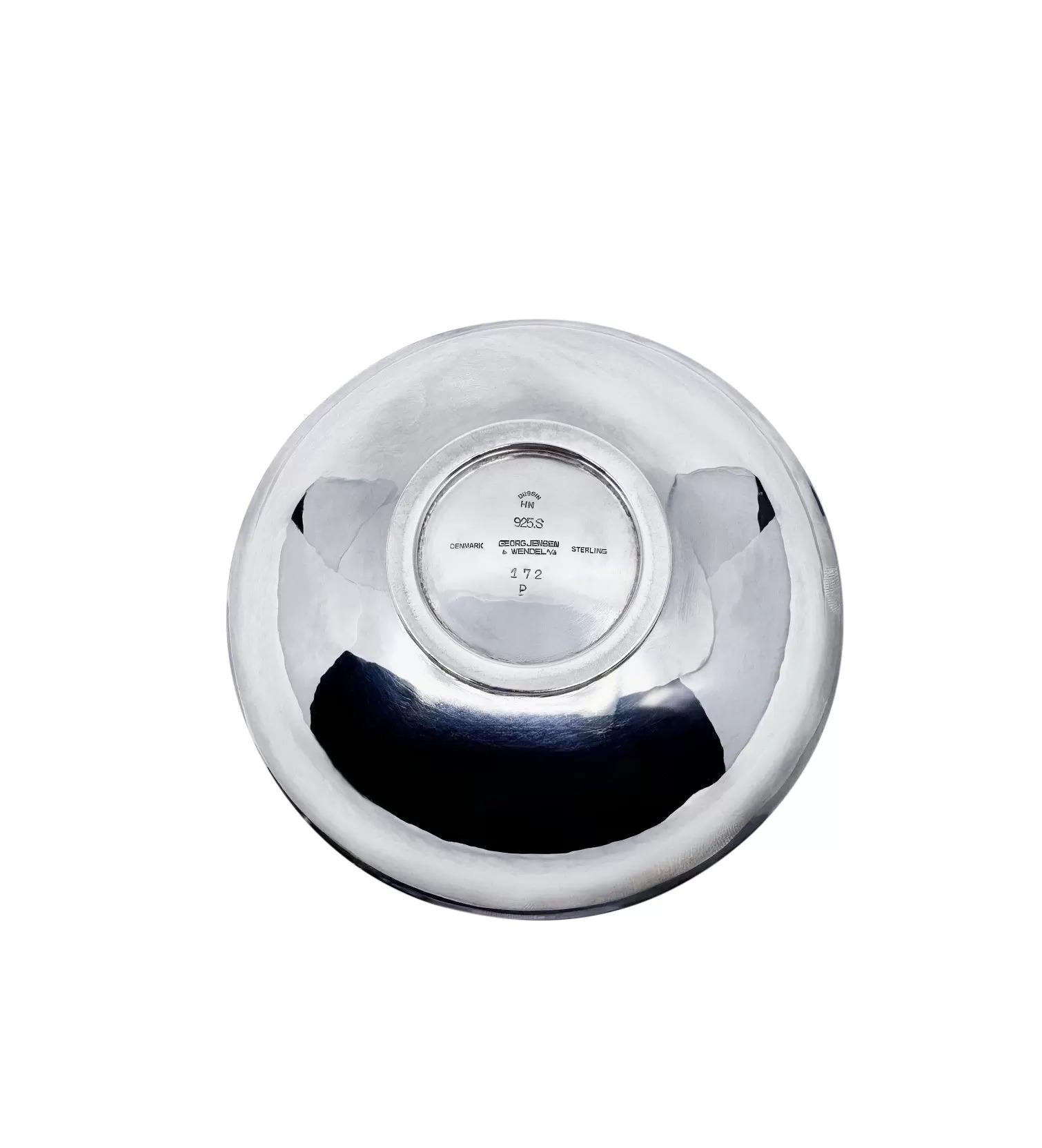 Georg Jensen Sterling Silber Bonbonniere 172P (Art déco) im Angebot