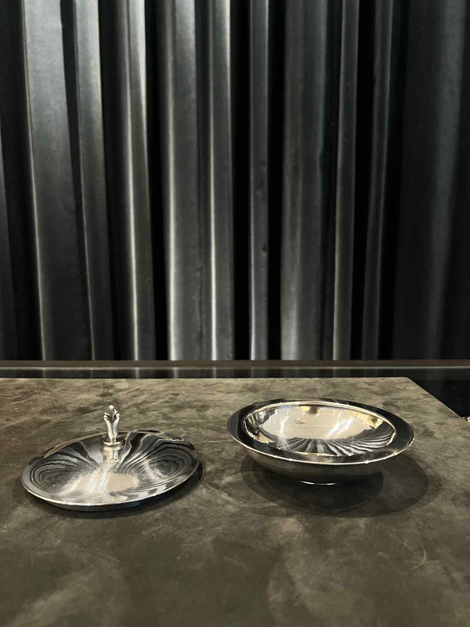 Georg Jensen Sterling Silber Bonbonniere 172P im Zustand „Hervorragend“ im Angebot in Hellerup, DK