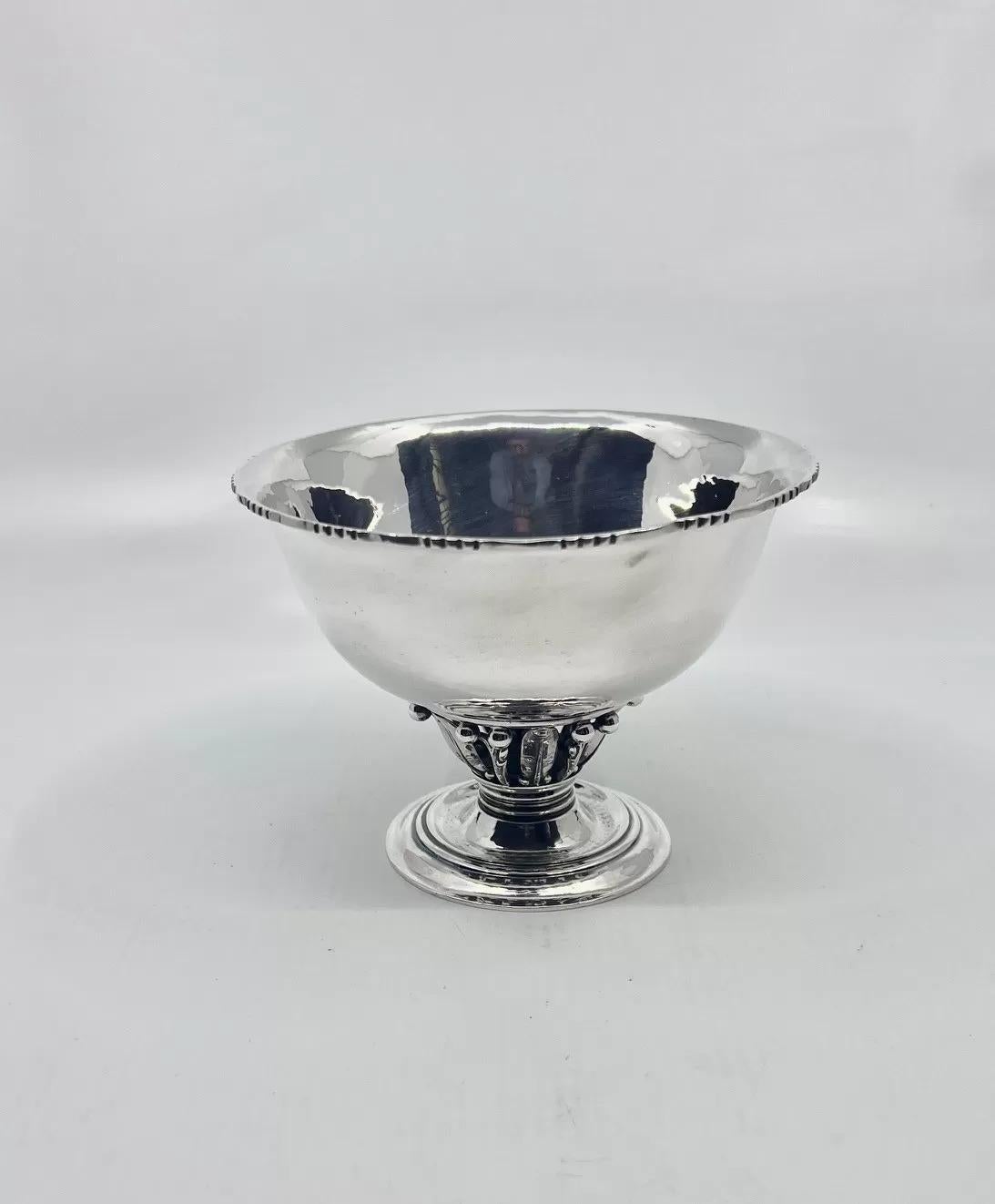 Georg Jensen Sterling Silber Schale 180B (Art nouveau) im Angebot
