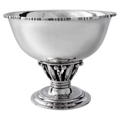 Georg Jensen Cuenco de plata de ley 180B