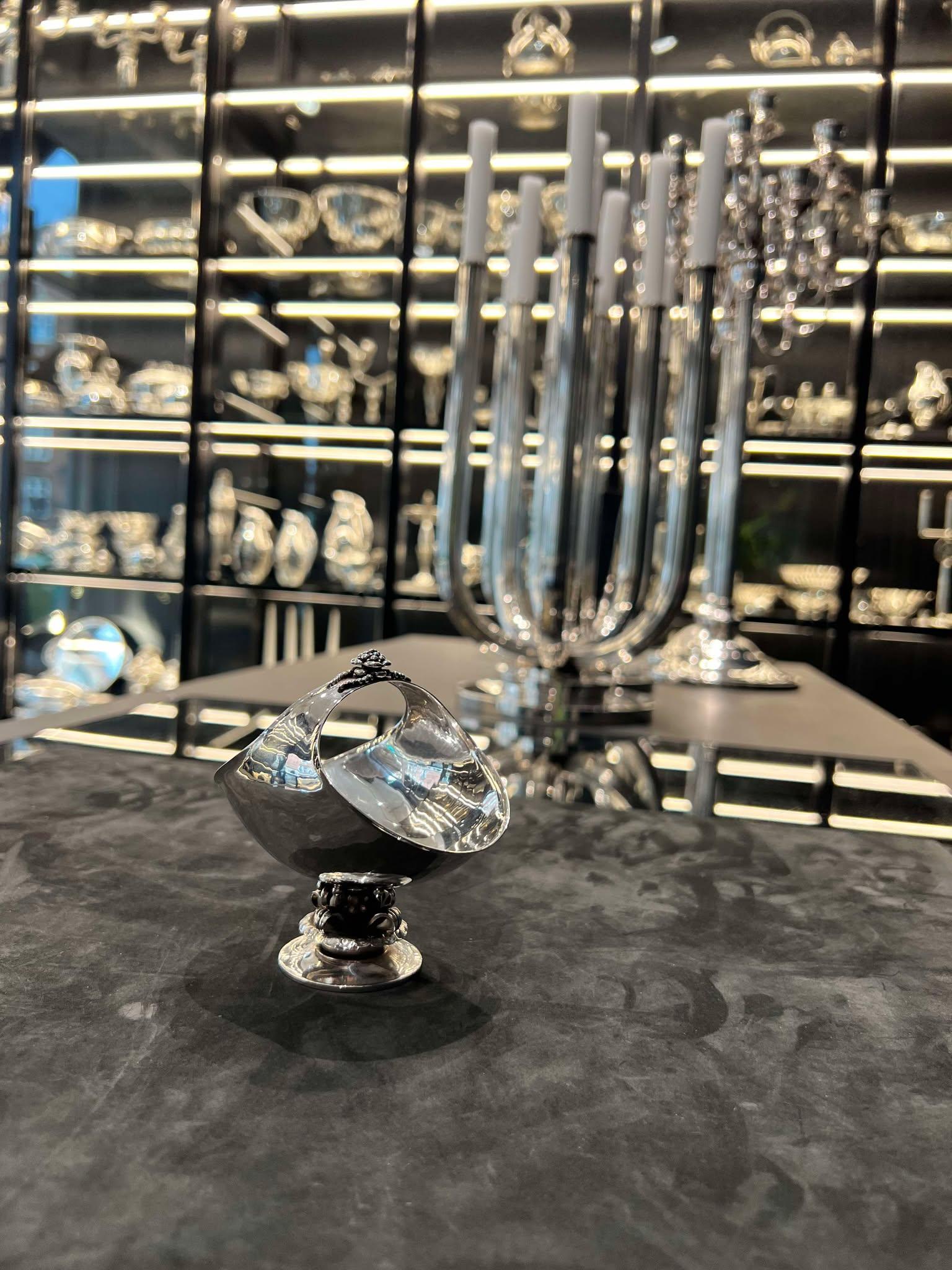 Georg Jensen Cuenco de plata de ley 238a en Excelente estado para la venta en Hellerup, DK