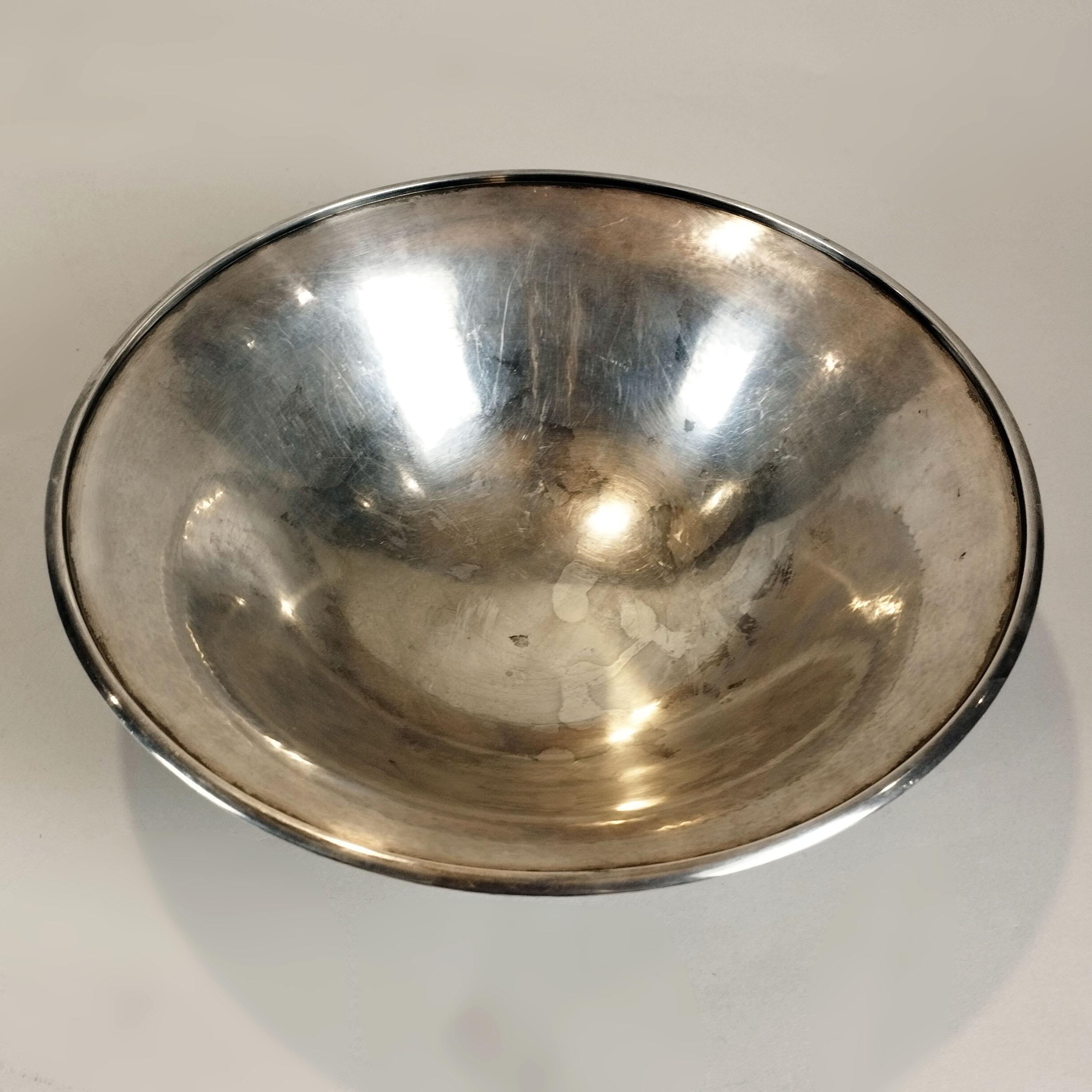 Georg Jensen Cuenco de plata de ley mediados del siglo XX en venta