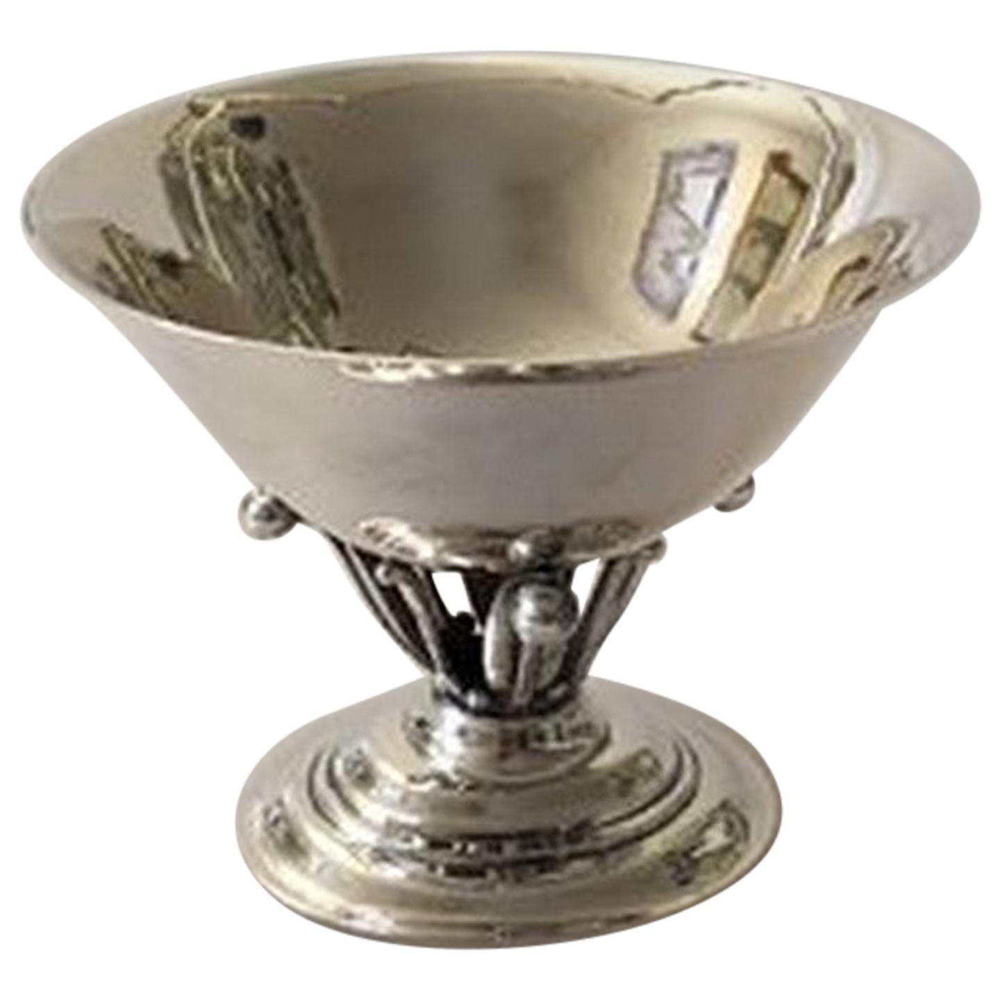 Georg Jensen Sterling Silver Bowl from 1918 No. 6 For Sale