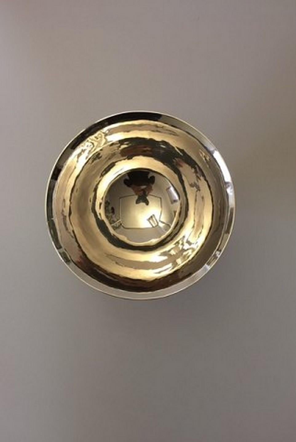 Art Nouveau Georg Jensen Sterling Silver Bowl from 1918 No. 6 For Sale