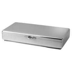 Georg Jensen Caja de plata de ley 962