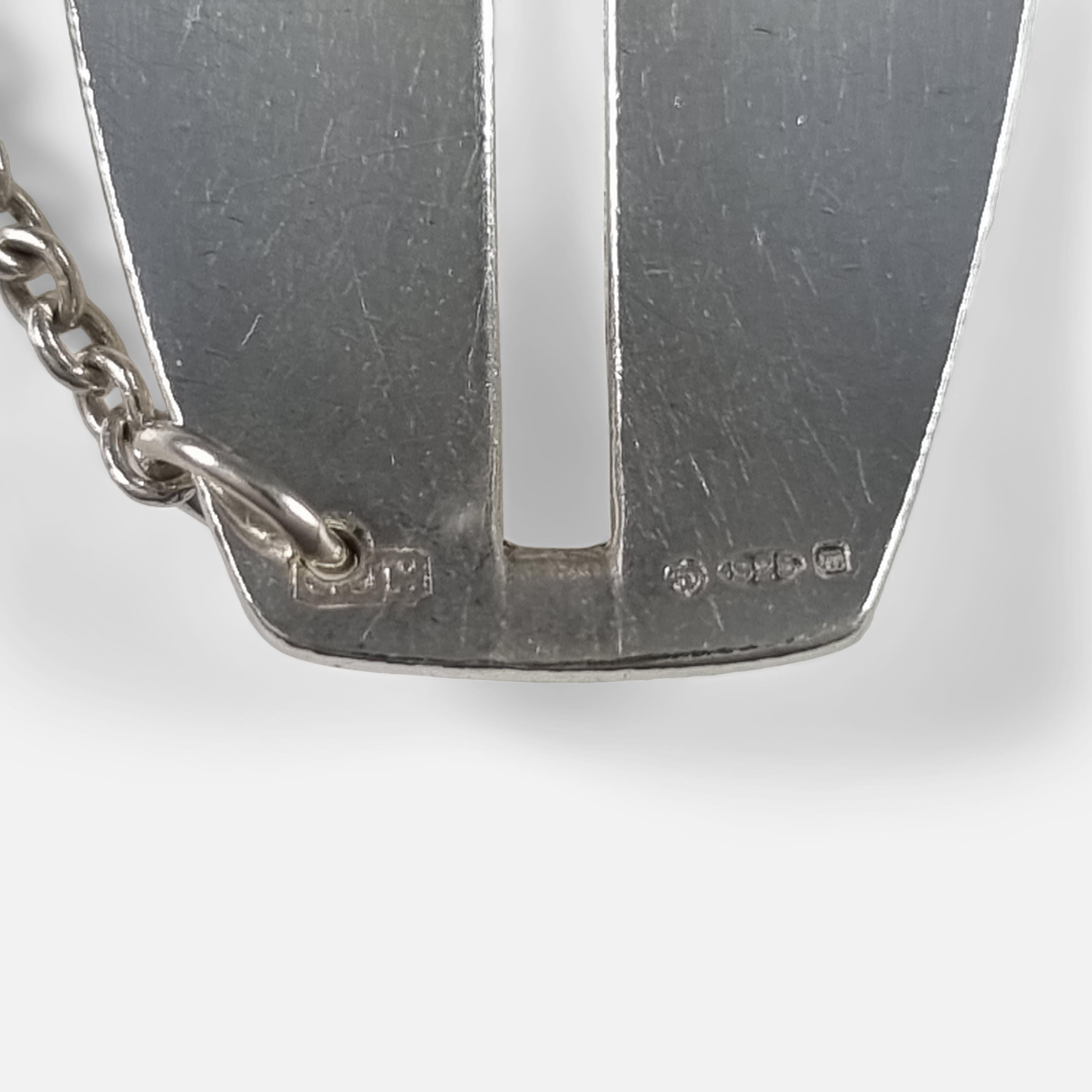 Georg Jensen Sterling Silver Bracelet #170, Nanna Ditzel For Sale 7
