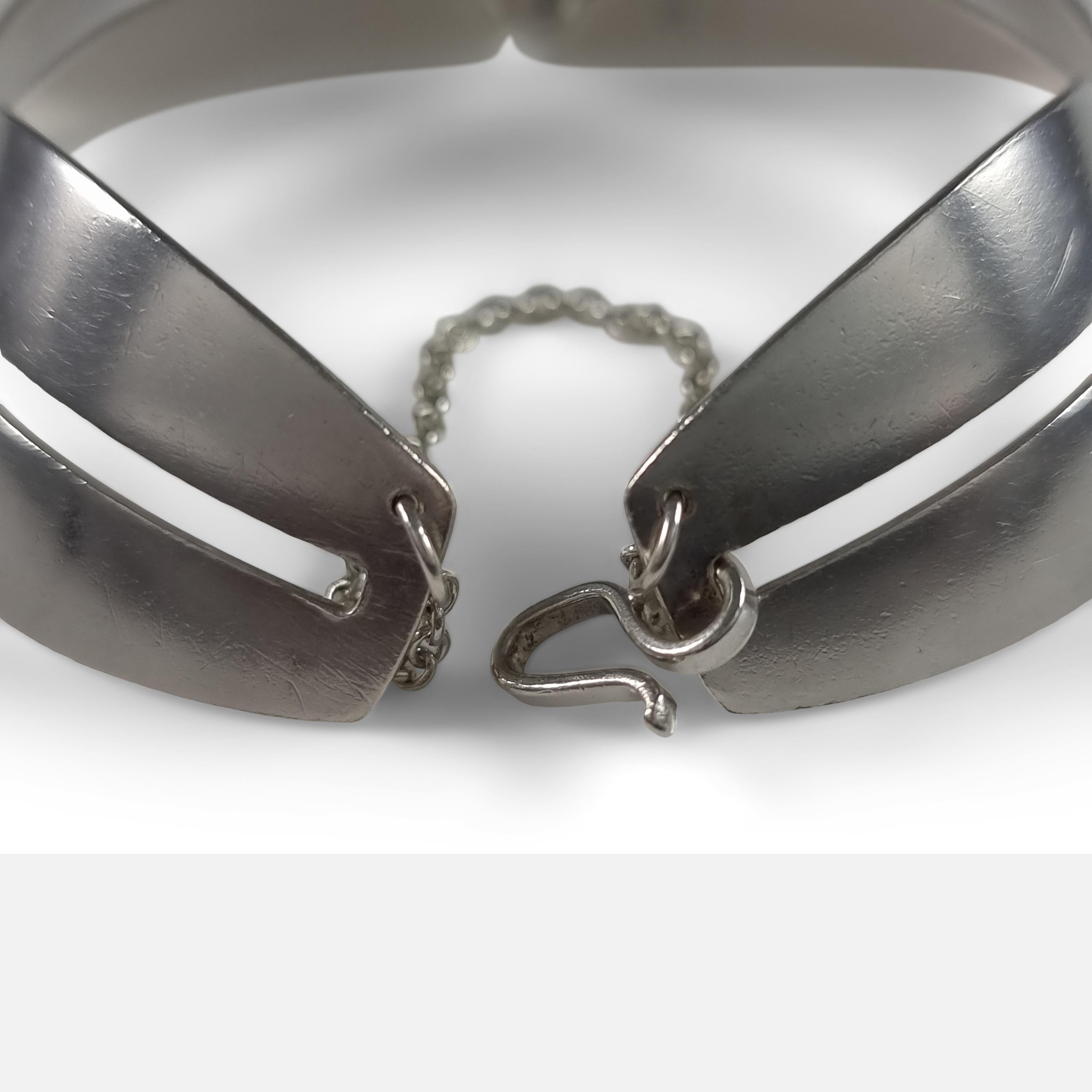 Georg Jensen Sterling Silver Bracelet #170, Nanna Ditzel For Sale 8