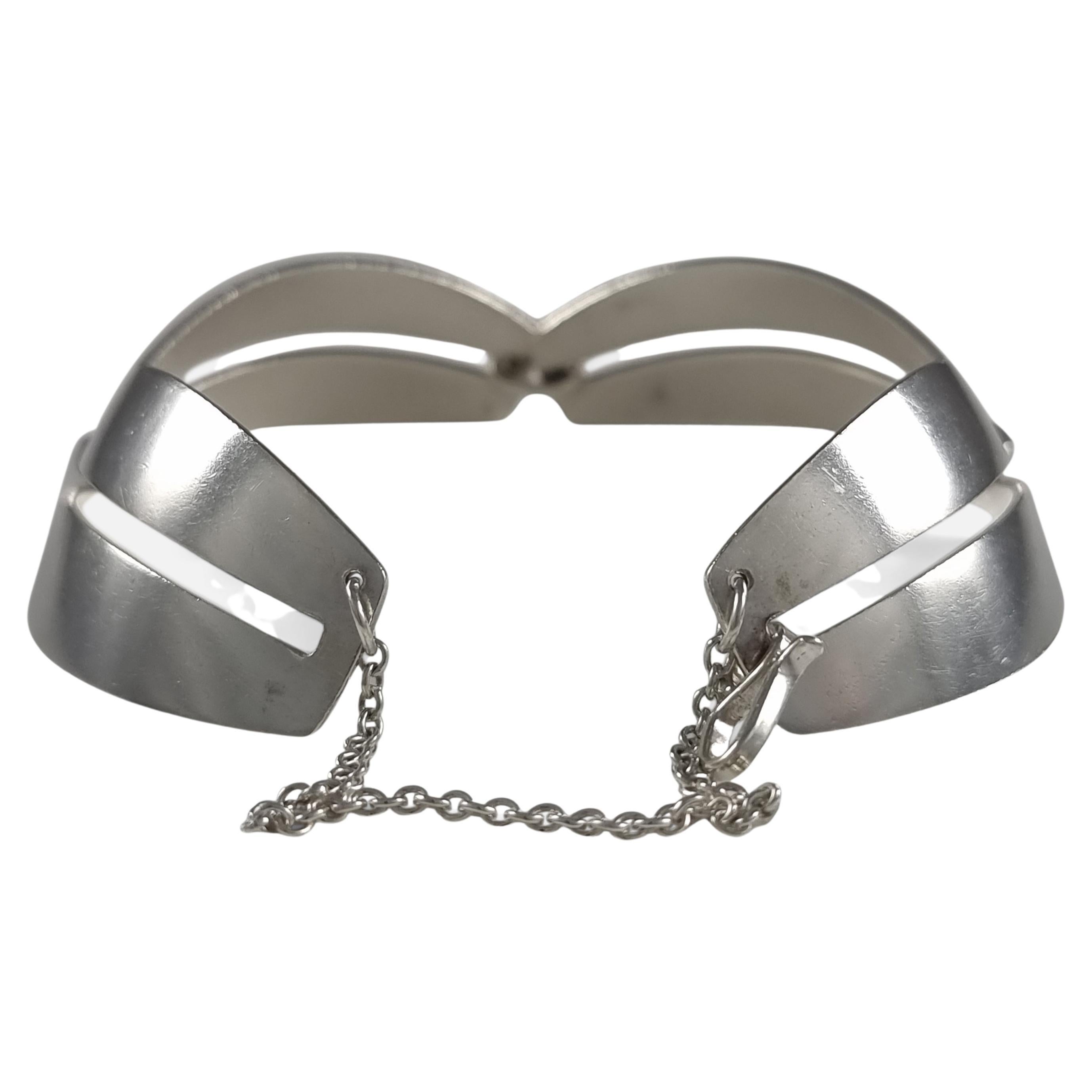 Georg Jensen Sterling Silver Bracelet #170, Nanna Ditzel For Sale