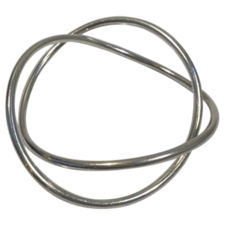 Georg Jensen Sterlingsilber-Armband Alliance No 554A Größe Small im Angebot