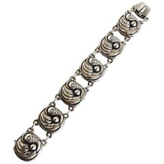 Georg Jensen Sterling Silver Bracelet No 19