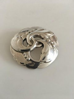 Georg Jensen Sterling Silver Brooch #20