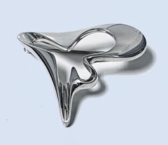 Georg Jensen Sterling Silver brooch, design #324 by Henning Koppel