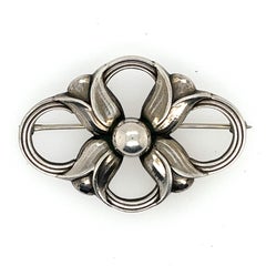Georg Jensen Broche en argent sterling