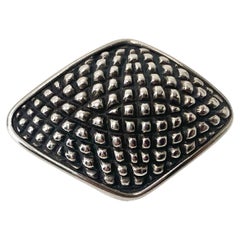 Georg Jensen Sterling Silver Brooch No 425 designed by Lene Munthe