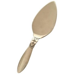 Georg Jensen Sterling Silver Cactus Layered Cake Server #193