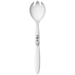 Georg Jensen Sterling Silver Cactus Salad Fork with Steel by Gundorph Albertus