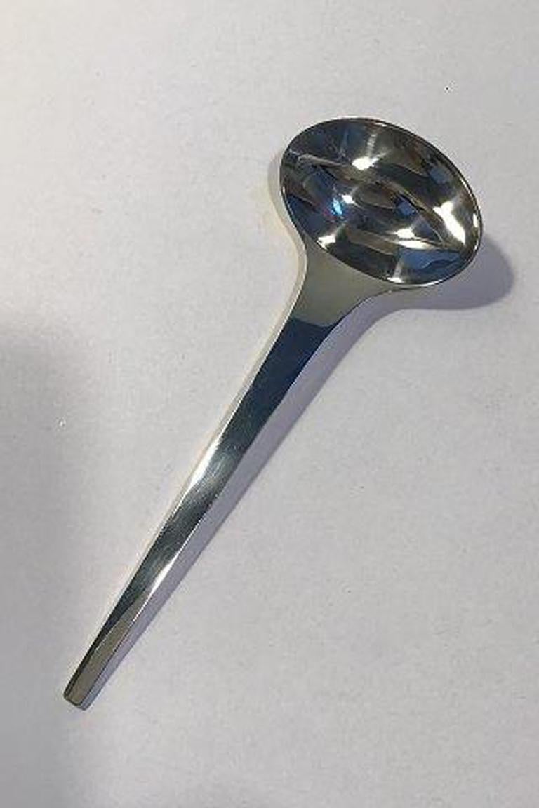 Georg Jensen sterling silver caravel sauce ladle, small.

Measures 16.2 cm(6 3/8 in).
 