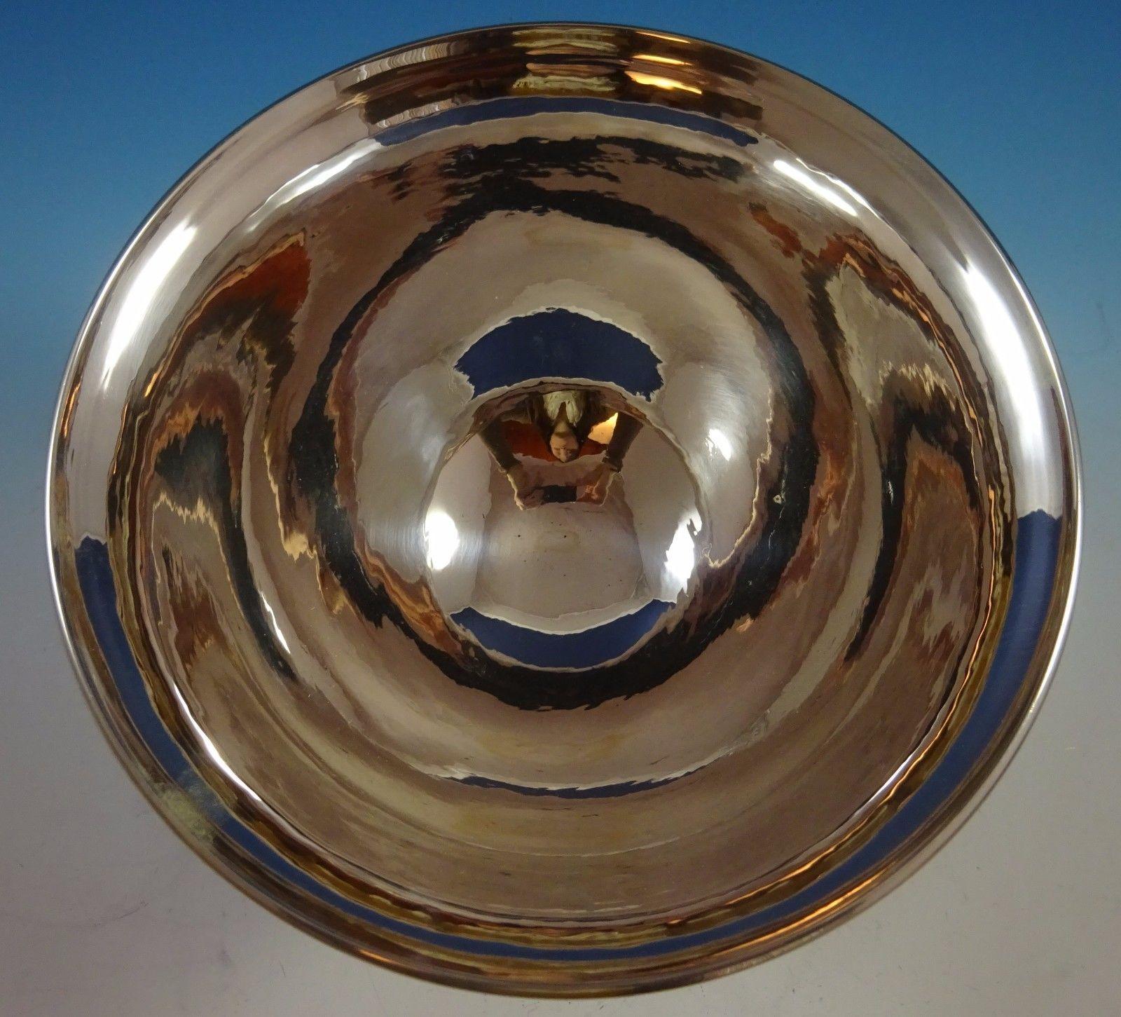 American Georg Jensen Sterling Silver Centerpiece Bowl #468A For Sale