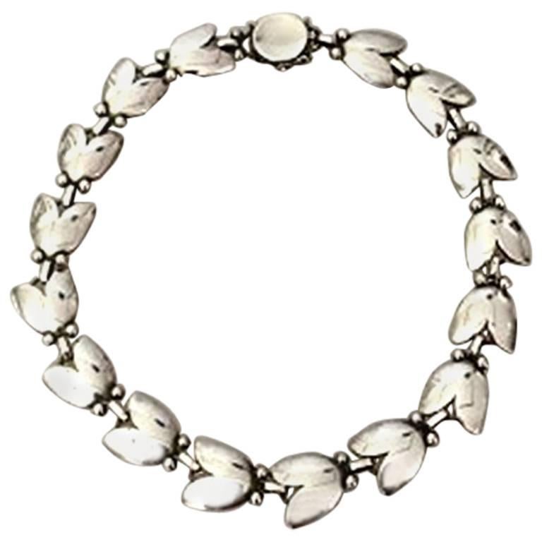 Taxco D. Molina Sterling Silver Skeletal Fish Choker Necklace at 1stDibs
