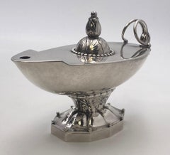 Georg Jensen Sterling Silver Cigar Lighter / Aladdin’s Lamp #12