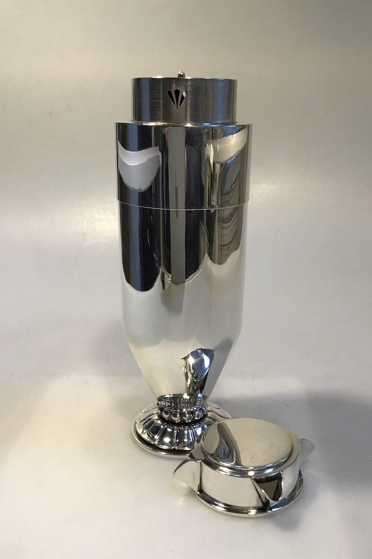 Jensen Sterling Silver Cocktail Shaker No. 202 '19251933' For