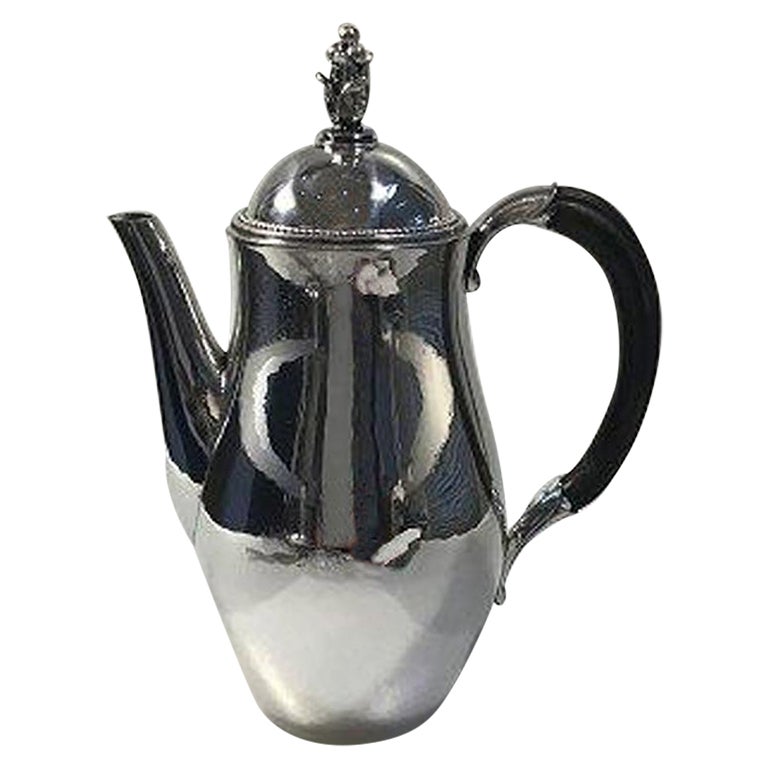 Caffettiera in argento Georg Jensen n. 456A