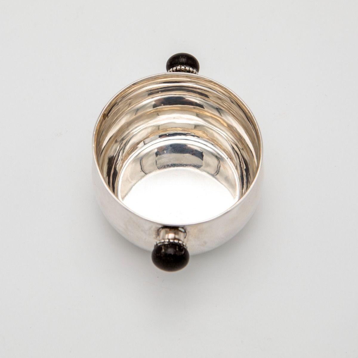 Service à café en argent sterling de Georg Jensen, Model No. 80 en vente 8