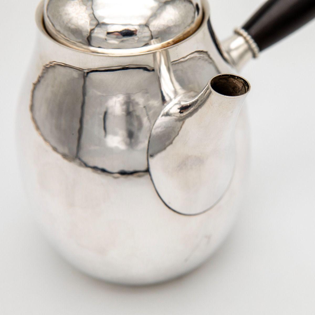 Argent Service à café en argent sterling de Georg Jensen, Model No. 80 en vente