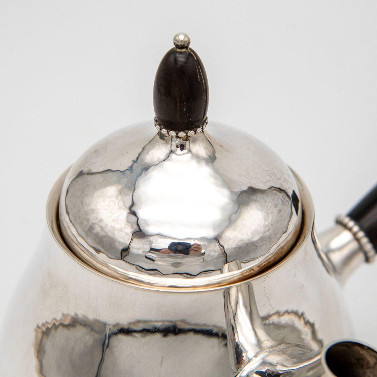 Service à café en argent sterling de Georg Jensen, Model No. 80 en vente 1