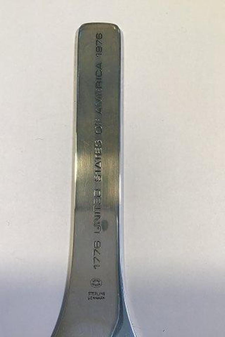 Georg Jensen Sterling Silver Commemorative Spoon For Sale 1