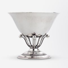 Georg Jensen, Sterling Silver Comport by Johan Rohde