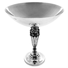 Georg Jensen Sterling Silver Comport Dish 1929 Design by Johan Rohde 574 Tazza