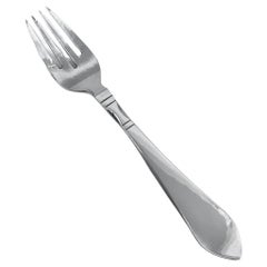 Georg Jensen Tenedor de pescado continental 061 de plata de ley