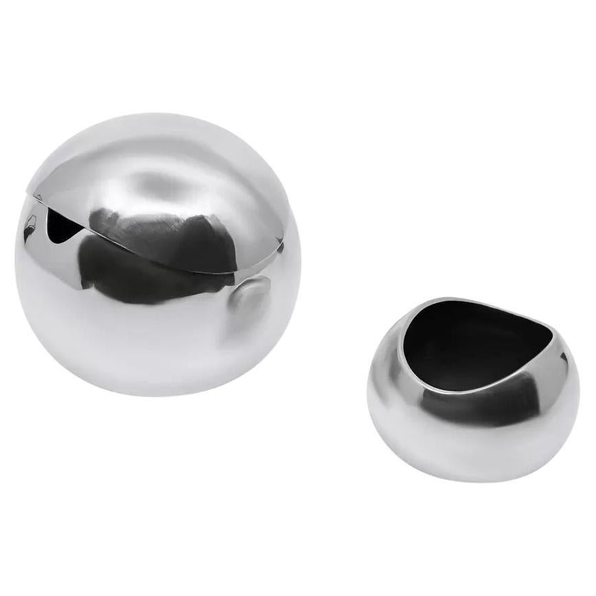 Georg Jensen Sterling Silver Cruet Set 1067 For Sale