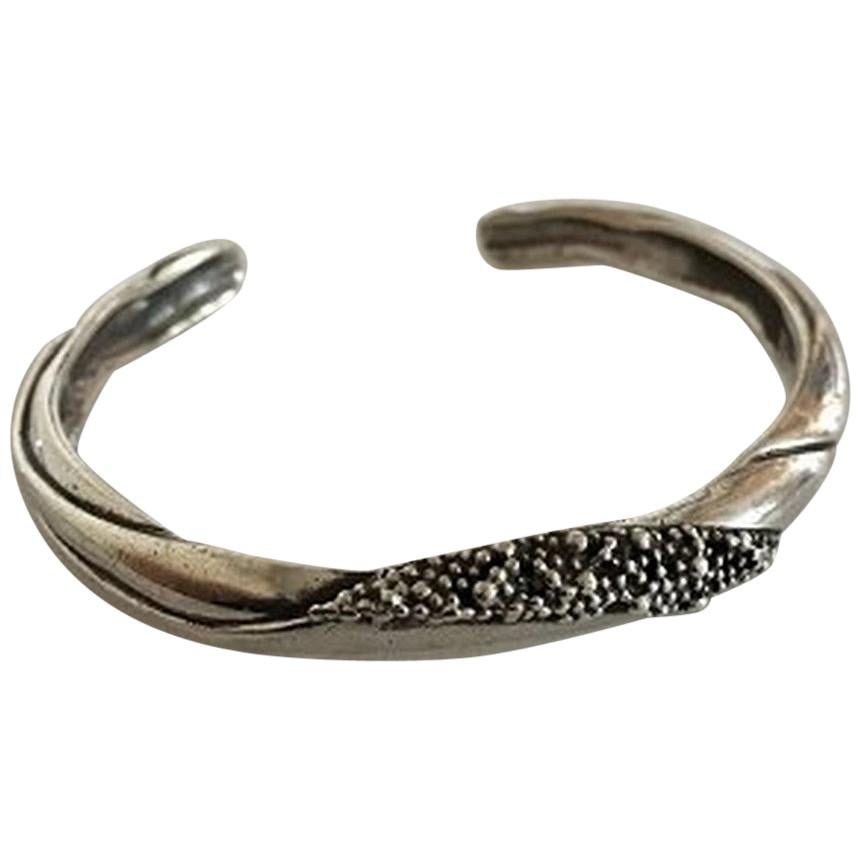 Georg Jensen Sterling Silver Cuff/Bracelet #362 by Ole Kortzau For Sale
