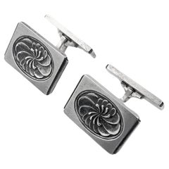 Georg Jensen Gemelos de plata de ley Dinamarca diseño 59A