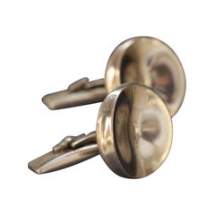 Georg Jensen Sterling Silver Cufflinks Designed by Nanna Ditzel