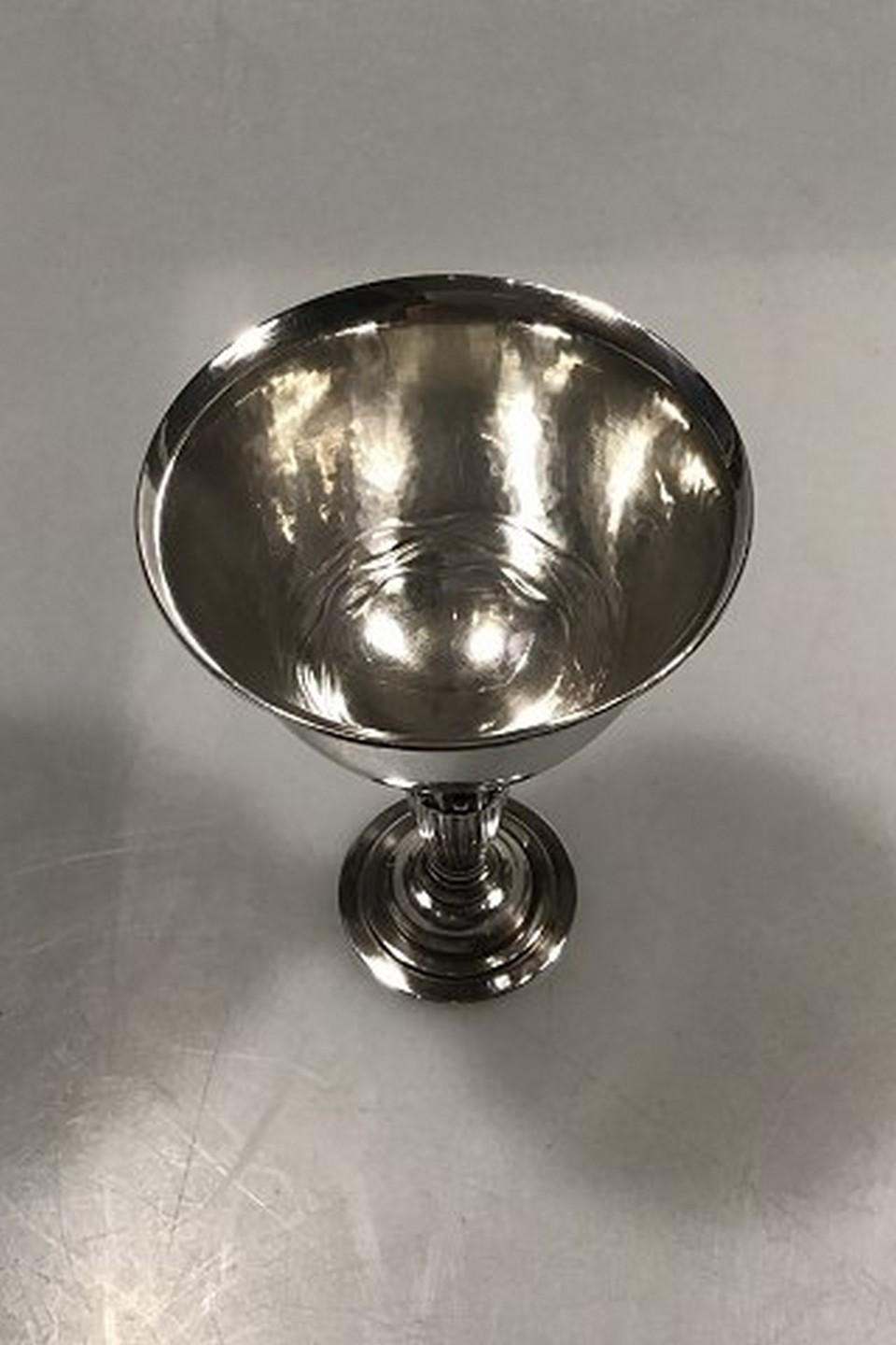 Art Nouveau Georg Jensen Sterling Silver Cup on Stem/Goblet No. 309B For Sale
