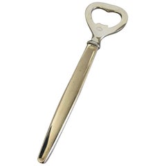 Vintage Georg Jensen Sterling Silver Cypress Bottle Opener No 272