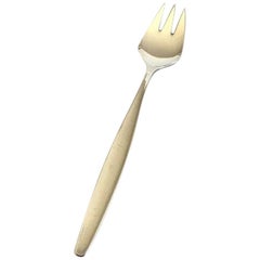 Georg Jensen Sterling Silver Cypress Fruit Fork