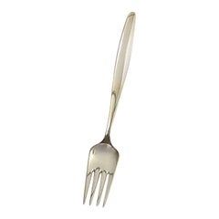 Georg Jensen Sterling Silver Cypress Lunch Fork No 022