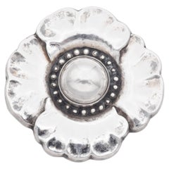 Georg Jensen Sterling Silver Dogwood Flower Brooch Pin #189