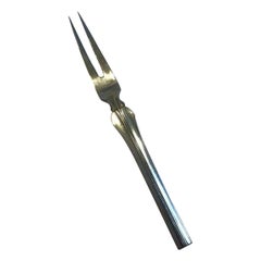 Georg Jensen Sterling Silver Elsinore Cold Cuts Fork No 144