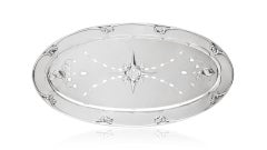 Georg Jensen Sterling Silver Fish Platter and Mazarine #206