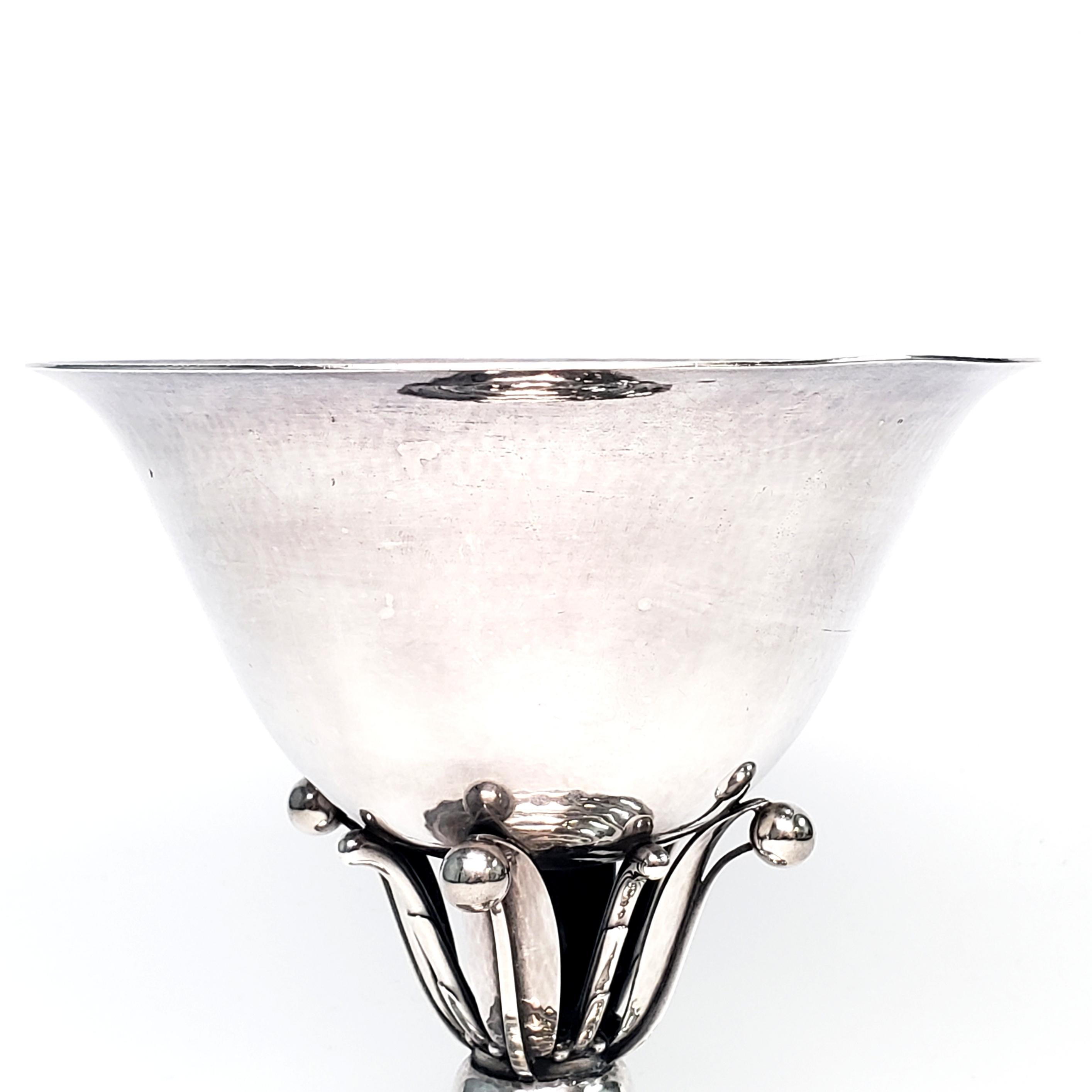 Unknown Georg Jensen Sterling Silver Footed Bowl