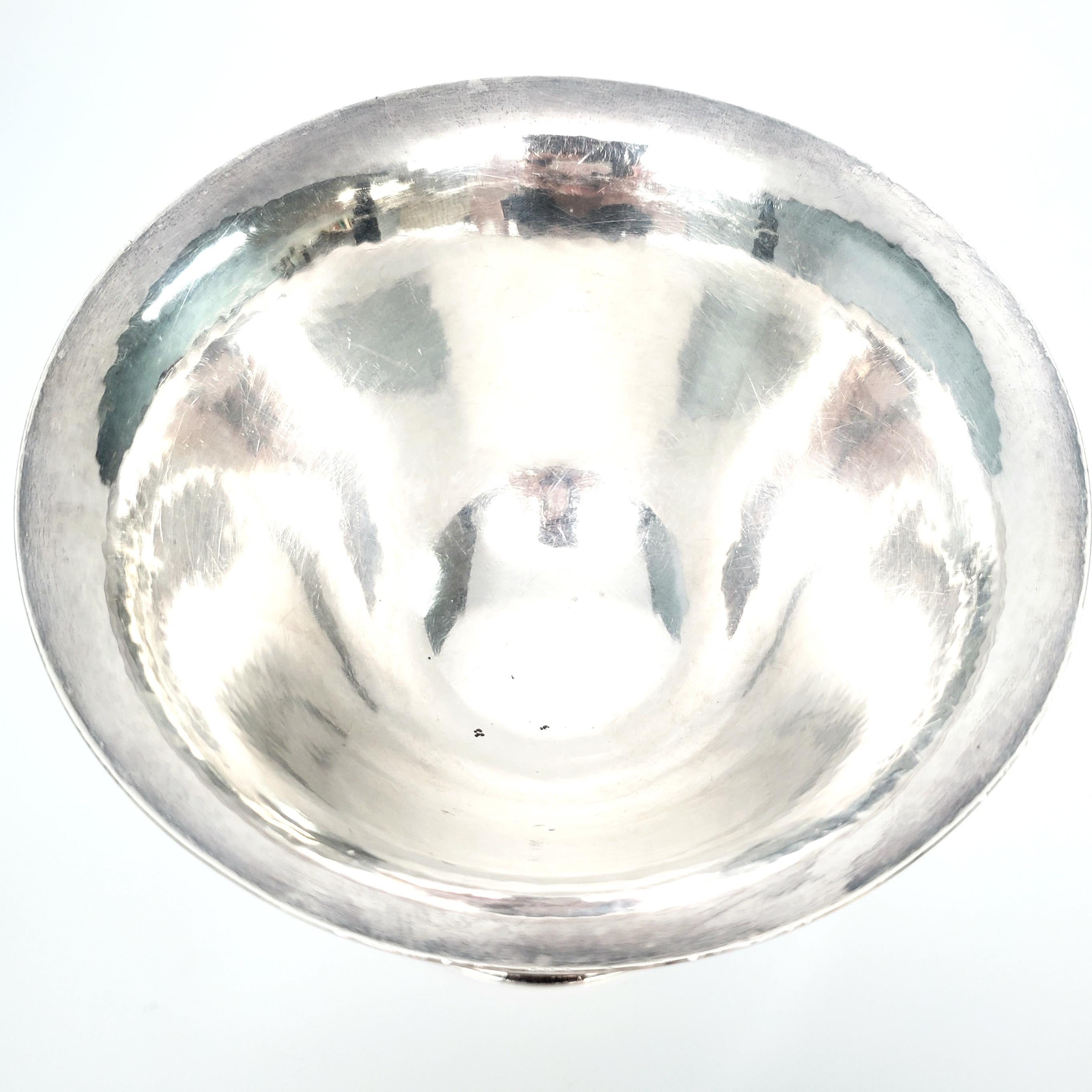 20th Century Georg Jensen Sterling Silver Footed Bowl