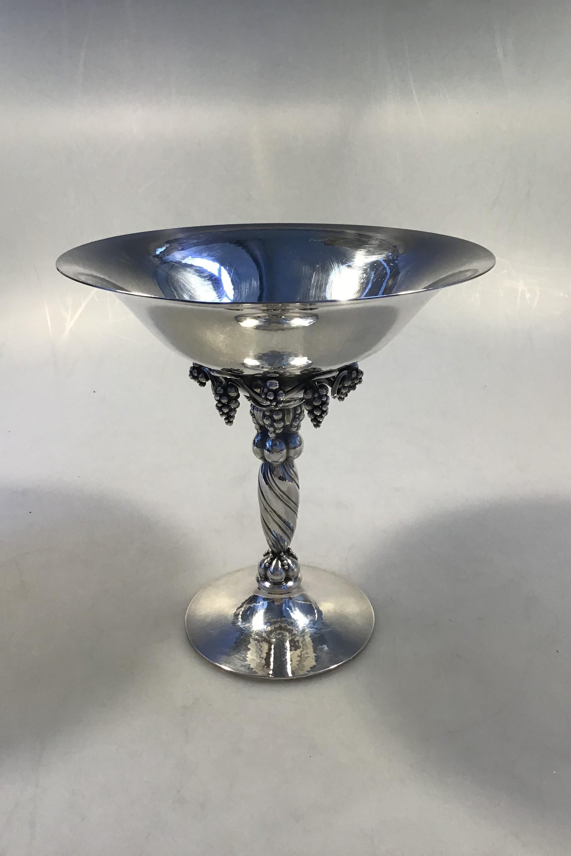 Art Nouveau Georg Jensen Sterling Silver Grape Bowl No 263B