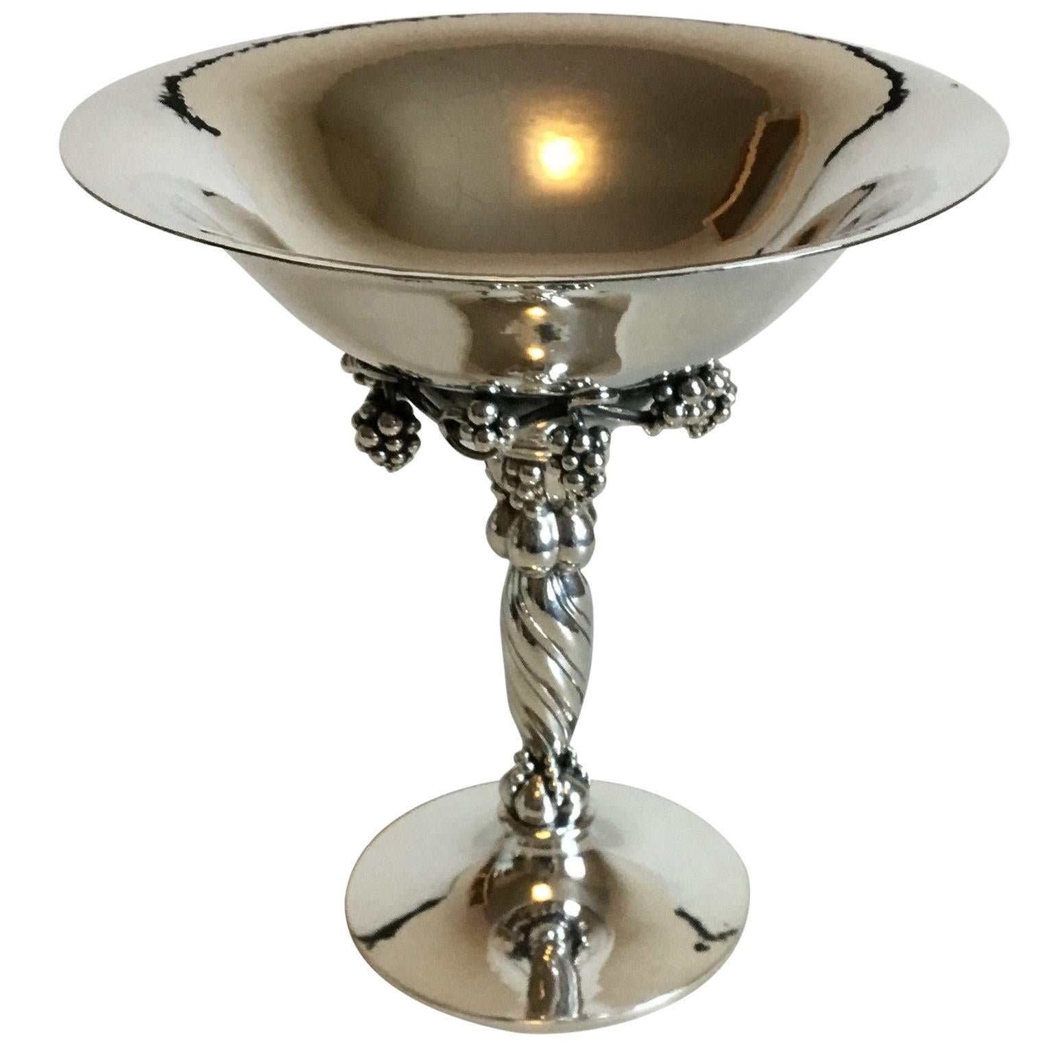 Georg Jensen Sterling Silver Grape Bowl No 263B