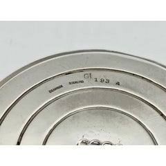 Georg Jensen Sterling Silver Grape Glass Coaster 193A, c. 1935