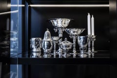 Georg Jensen Sterlingsilber Trauben-Tazza 264B